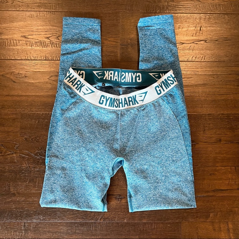 Blue Gymshark Seamless Leggings